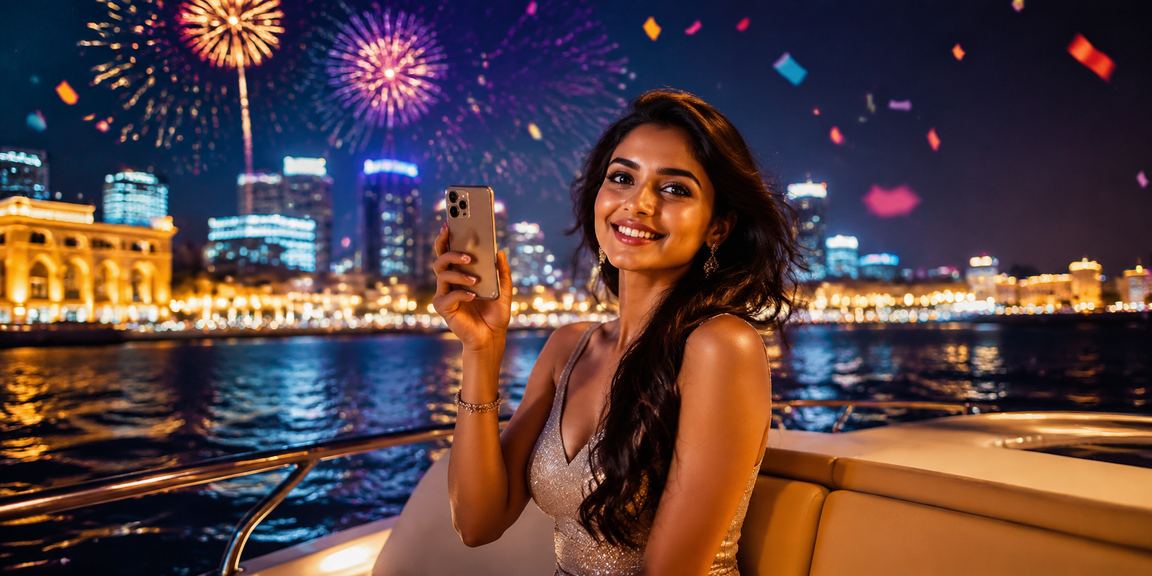 Mobile device showing UPI payment app interface in India